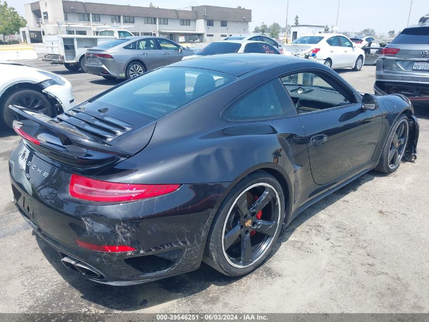 2014 Porsche 911 Turbo VIN: WP0AD2A90ES166872 Lot: 39546251