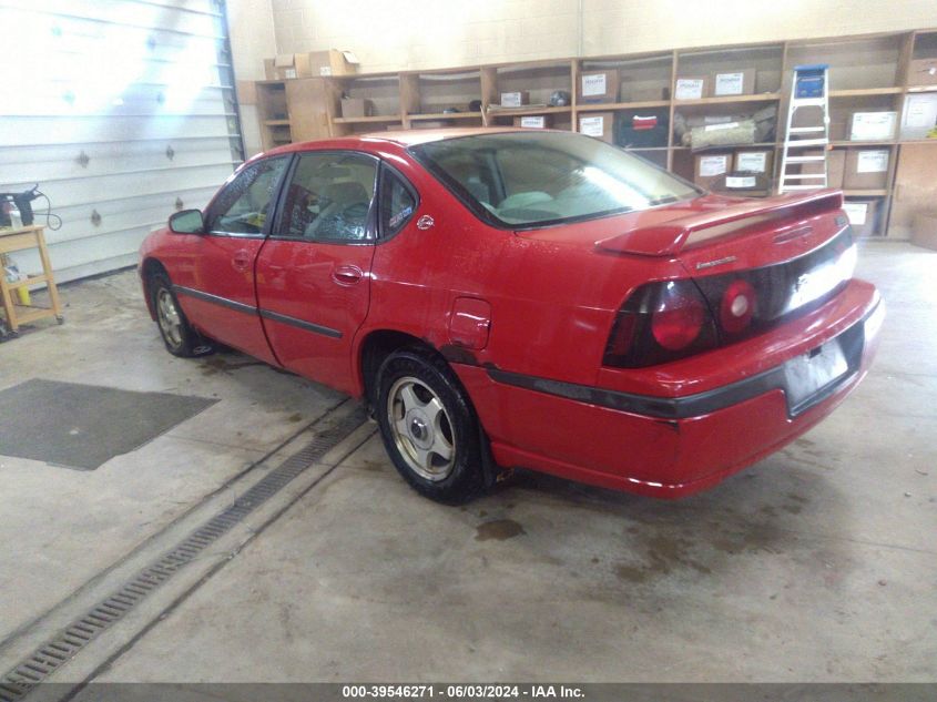 2004 Chevrolet Impala VIN: 2G1WF52EX49218515 Lot: 39546271