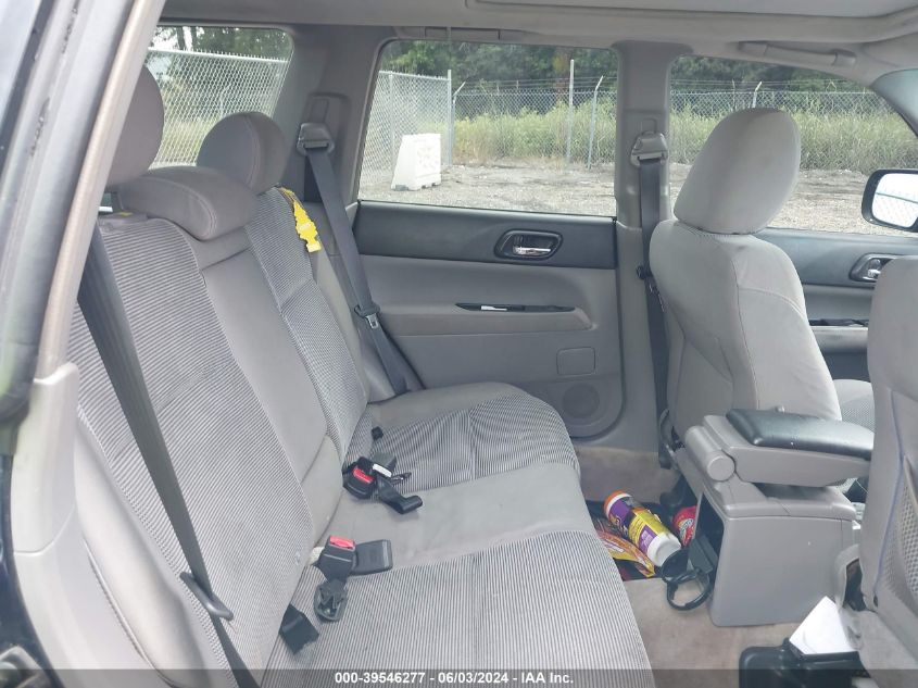 2006 Subaru Forester 2.5X VIN: JF1SG65656H716221 Lot: 39546277