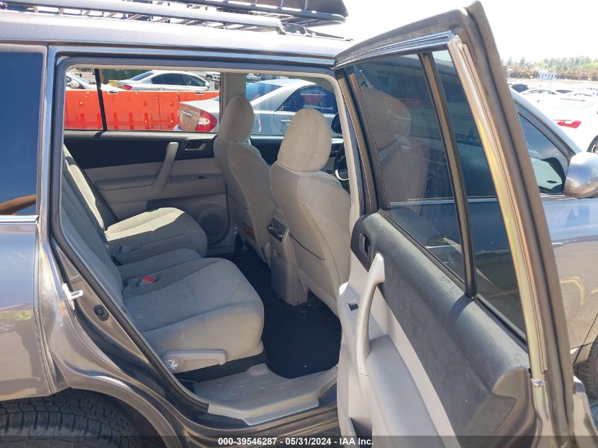 2012 Toyota Highlander Base V6 VIN: 5TDBK3EH0CS130462 Lot: 39546287