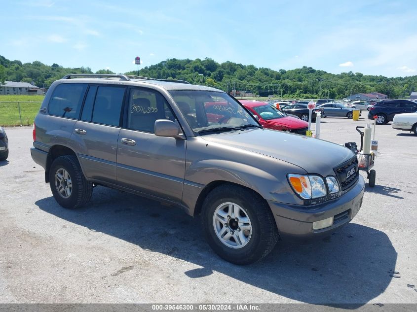 2000 Lexus Lx 470 470 VIN: JT6HT00W4Y0110678 Lot: 39546300