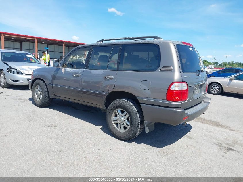 2000 Lexus Lx 470 470 VIN: JT6HT00W4Y0110678 Lot: 39546300