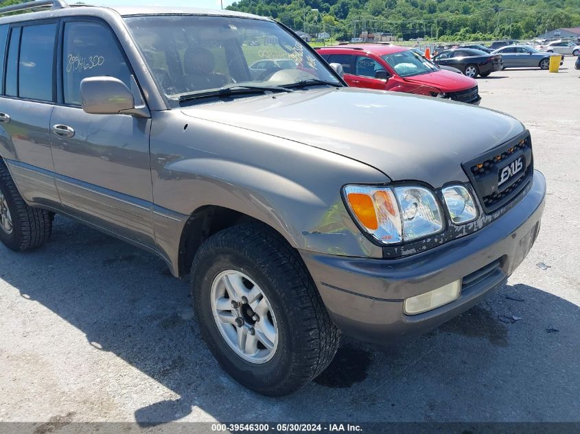 2000 Lexus Lx 470 470 VIN: JT6HT00W4Y0110678 Lot: 39546300