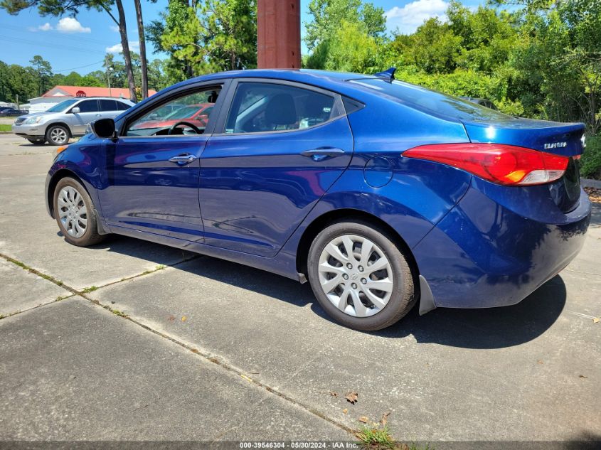 2013 Hyundai Elantra VIN: KMHDH4AE1DU594538 Lot: 39546304