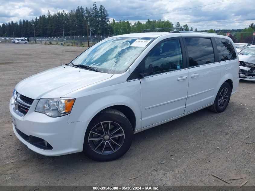 2017 Dodge Grand Caravan Sxt VIN: 2C4RDGCG1HR596377 Lot: 39546308