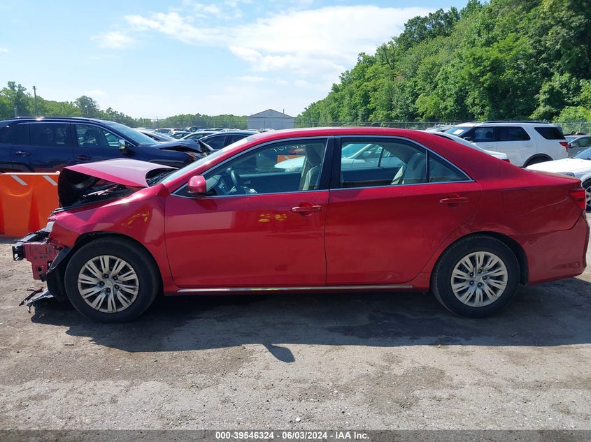 2013 Toyota Camry Le VIN: 4T4BF1FK8DR332693 Lot: 39546324