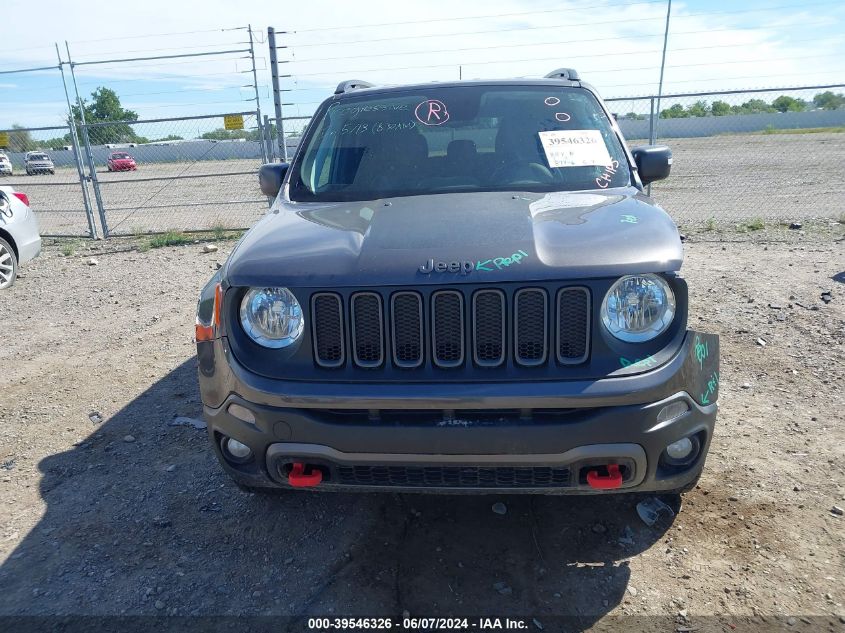 2018 Jeep Renegade Trailhawk 4X4 VIN: ZACCJBCB8JPH41608 Lot: 39546326