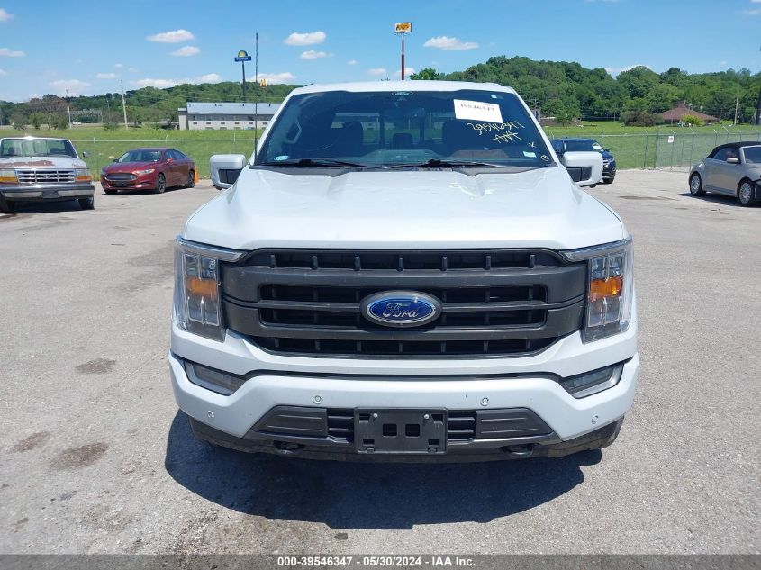 2022 Ford F-150 Lariat VIN: 1FTFW1E53NKD39415 Lot: 39546347