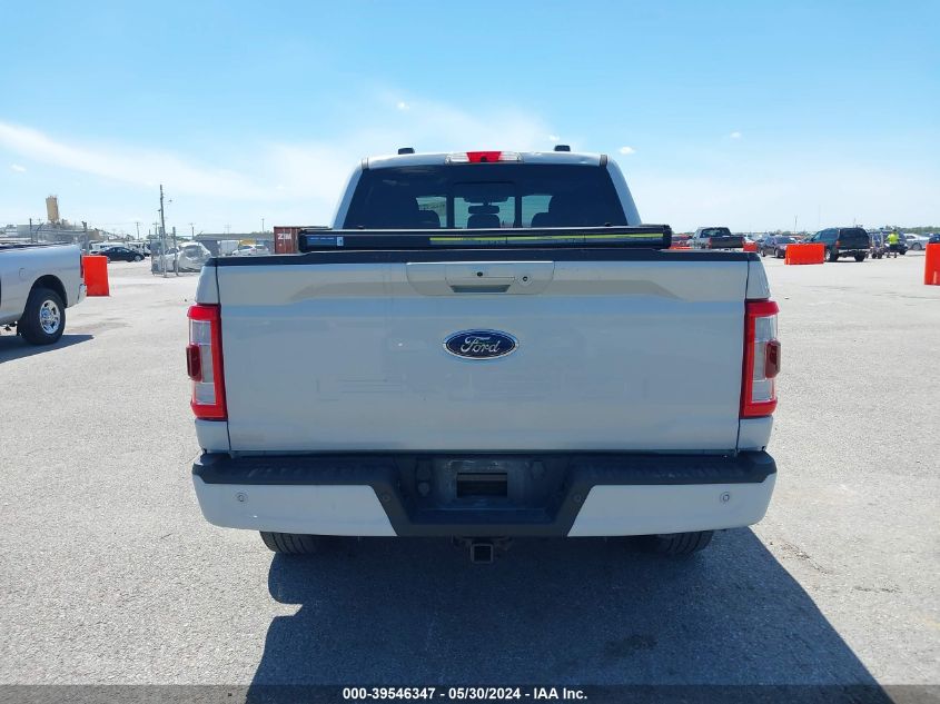 2022 Ford F-150 Lariat VIN: 1FTFW1E53NKD39415 Lot: 39546347