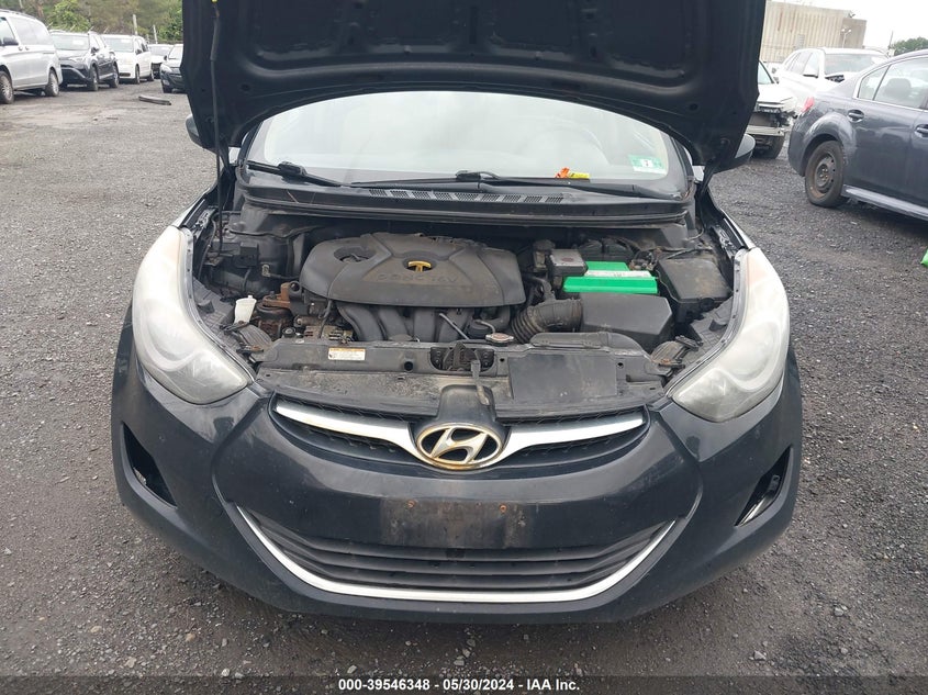 2012 Hyundai Elantra Gls VIN: 5NPDH4AE5CH093164 Lot: 39546348