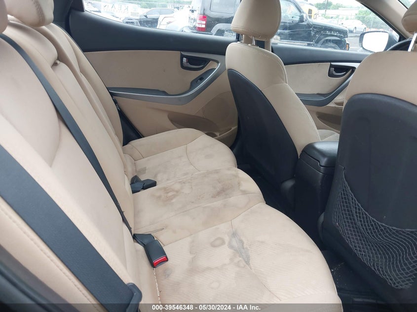 2012 Hyundai Elantra Gls VIN: 5NPDH4AE5CH093164 Lot: 39546348