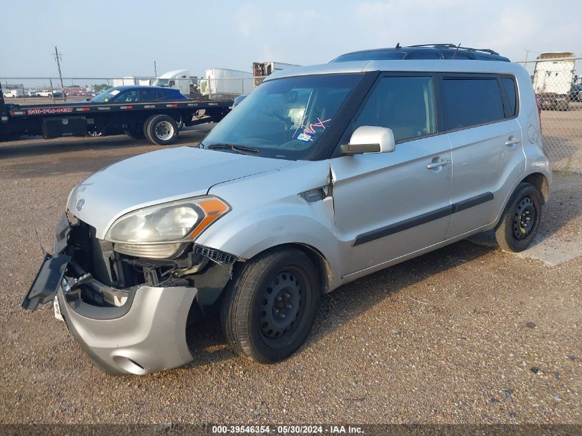 2012 Kia Soul VIN: KNDJT2A58C7453215 Lot: 39546354