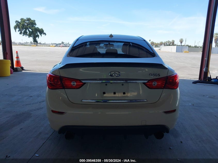 2016 INFINITI Q50 3.0T RED SPORT 400 - JN1FV7AP0GM421142