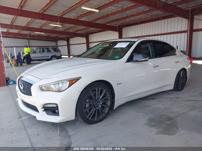 2016 INFINITI Q50 3.0T RED SPORT 400 - JN1FV7AP0GM421142