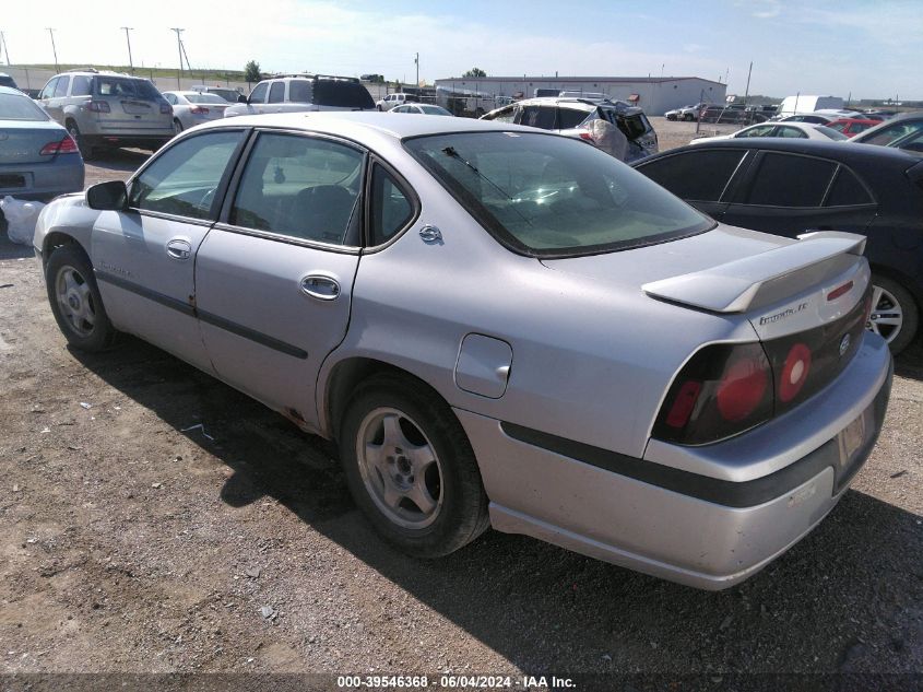 2002 Chevrolet Impala Ls VIN: 2G1WH55K629175865 Lot: 39546368