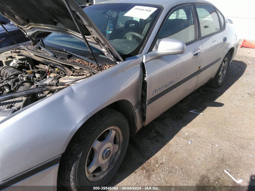 2002 Chevrolet Impala Ls VIN: 2G1WH55K629175865 Lot: 39546368