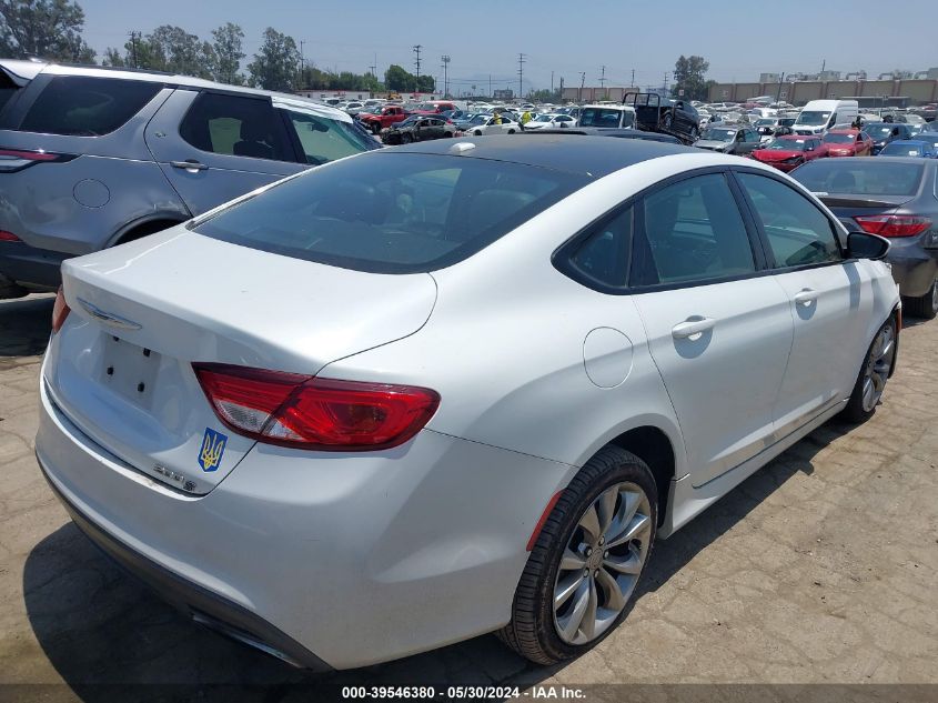 2015 Chrysler 200 S VIN: 1C3CCCBB7FN662985 Lot: 39546380