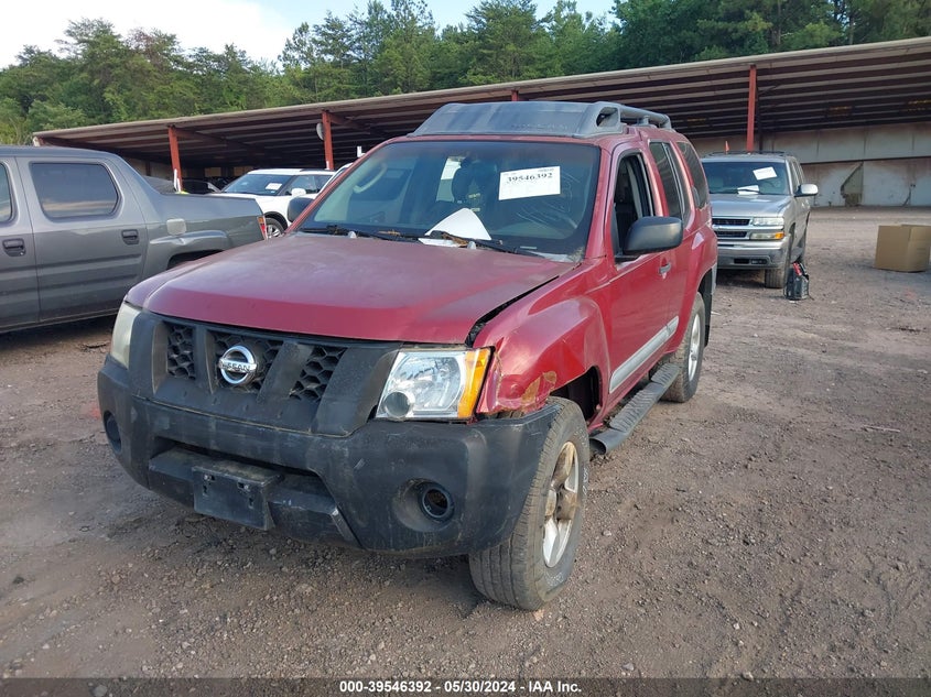 2005 Nissan Xterra Se VIN: 5N1AN08W25C629839 Lot: 39546392