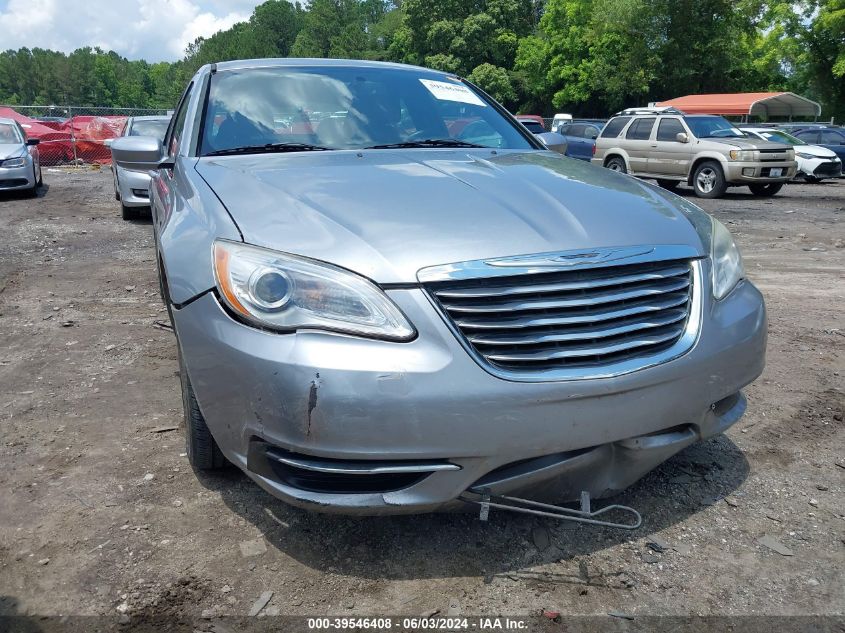 2013 Chrysler 200 Lx VIN: 1C3CCBAG2DN729190 Lot: 39546408