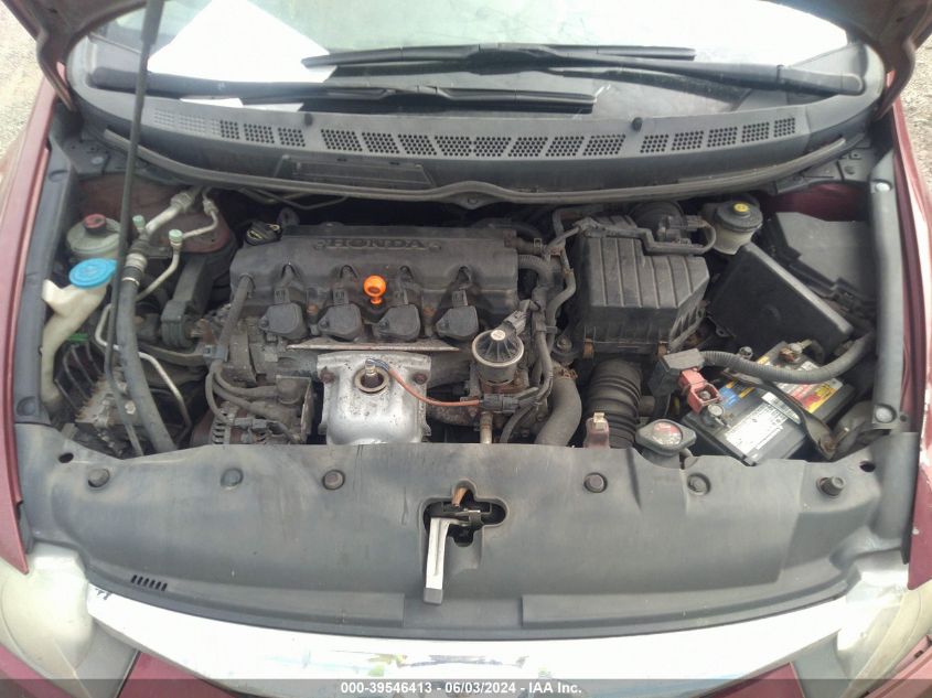 2010 Honda Civic Lx VIN: 2HGFA1F52AH548354 Lot: 39546413