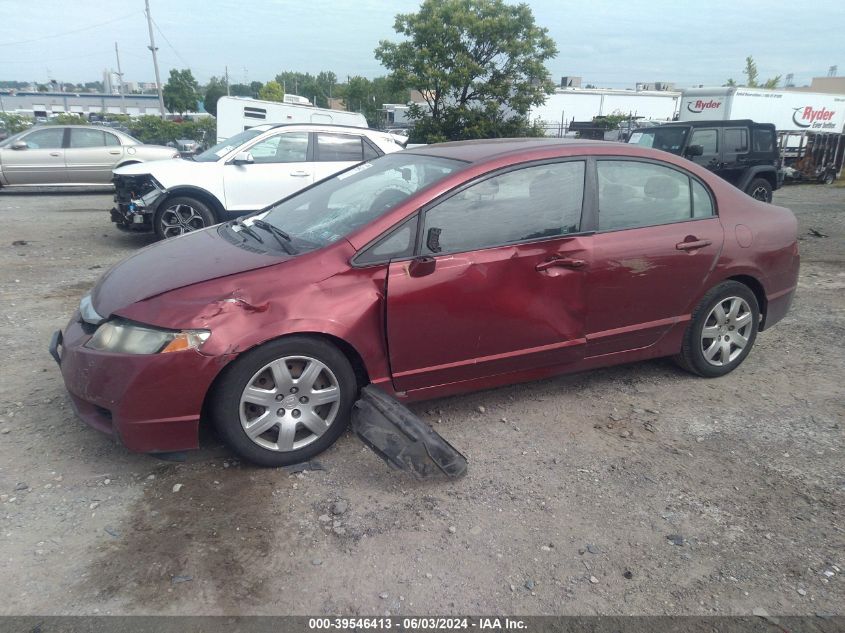 2010 Honda Civic Lx VIN: 2HGFA1F52AH548354 Lot: 39546413