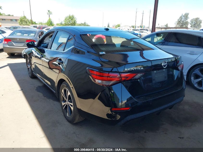 2021 Nissan Sentra Sv Xtronic Cvt VIN: 3N1AB8CVXMY222662 Lot: 39546415