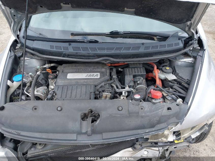 2007 Honda Civic Hybrid VIN: JHMFA36217S016173 Lot: 39546419