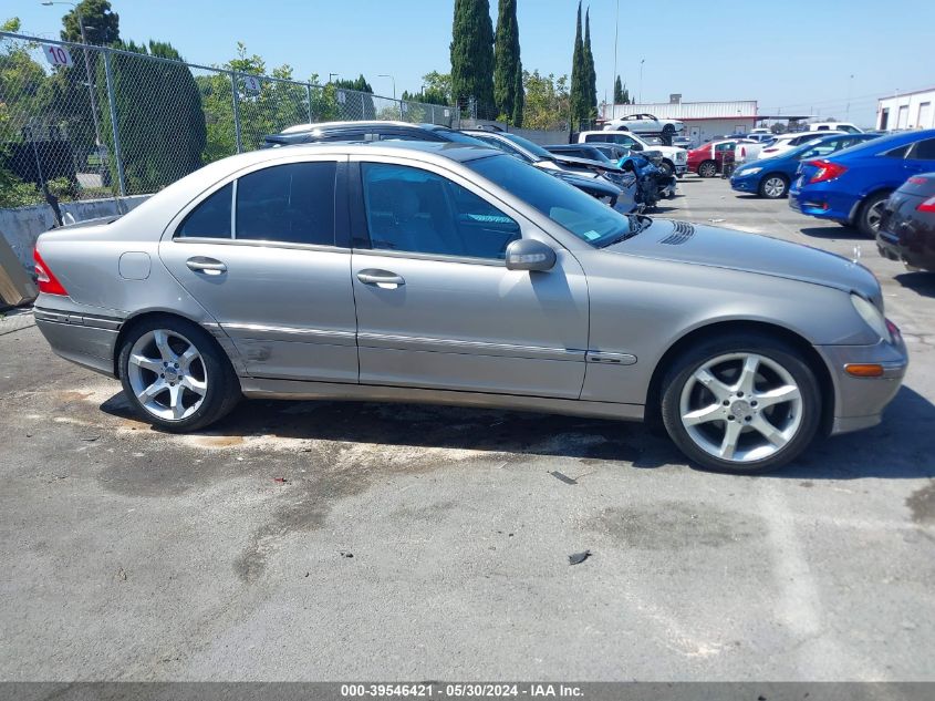 2003 Mercedes-Benz C 230 Kompressor Sport VIN: WDBRF40J83F423608 Lot: 39546421