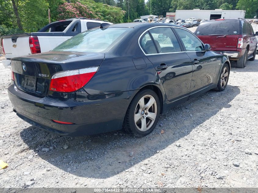 2008 BMW 535I VIN: WBANW13598CN56817 Lot: 39546422