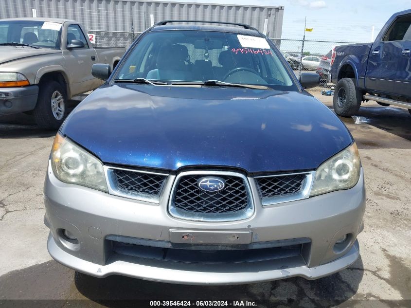 2006 Subaru Impreza Outback Sport VIN: JF1GG68696H816372 Lot: 39546424