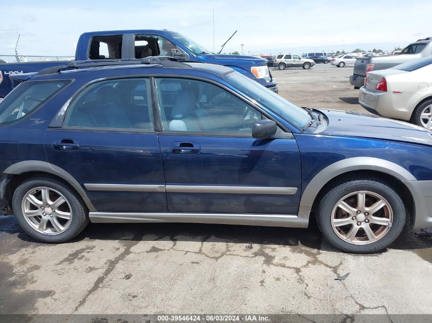 2006 Subaru Impreza Outback Sport VIN: JF1GG68696H816372 Lot: 39546424