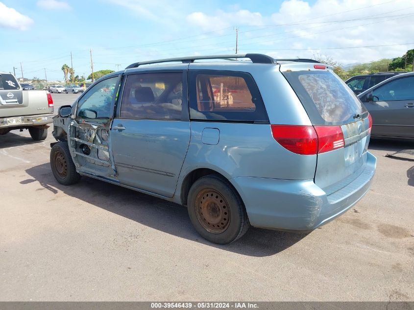 2005 Toyota Sienna Le VIN: 5TDZA23C35S251153 Lot: 39546439