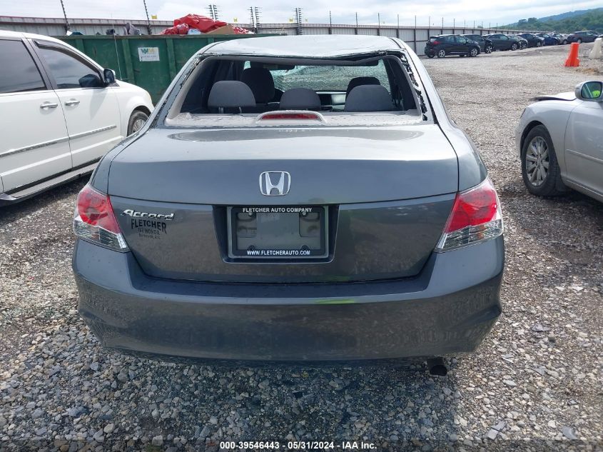 2008 Honda Accord Sdn Lx VIN: JHMCP26308C074291 Lot: 39546443