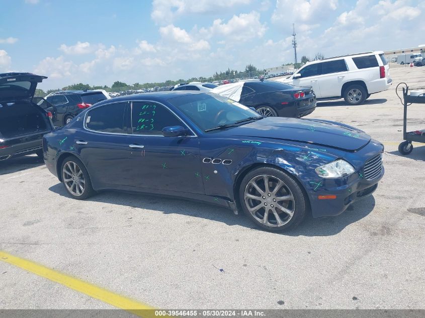 2008 Maserati Quattroporte Base Automatic/Executive Gt Automatic/Sport Gt S Automatic VIN: ZAMFE39A980033515 Lot: 39546455