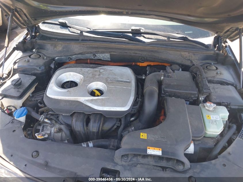 2017 Kia Optima Hybrid VIN: KNAGT4LE9H5017539 Lot: 39546456