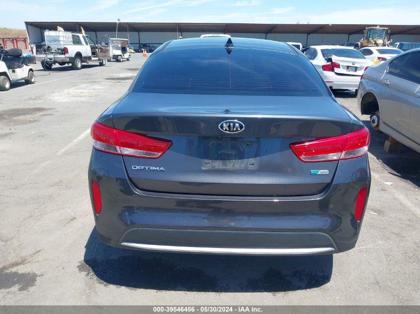 2017 Kia Optima Hybrid VIN: KNAGT4LE9H5017539 Lot: 39546456