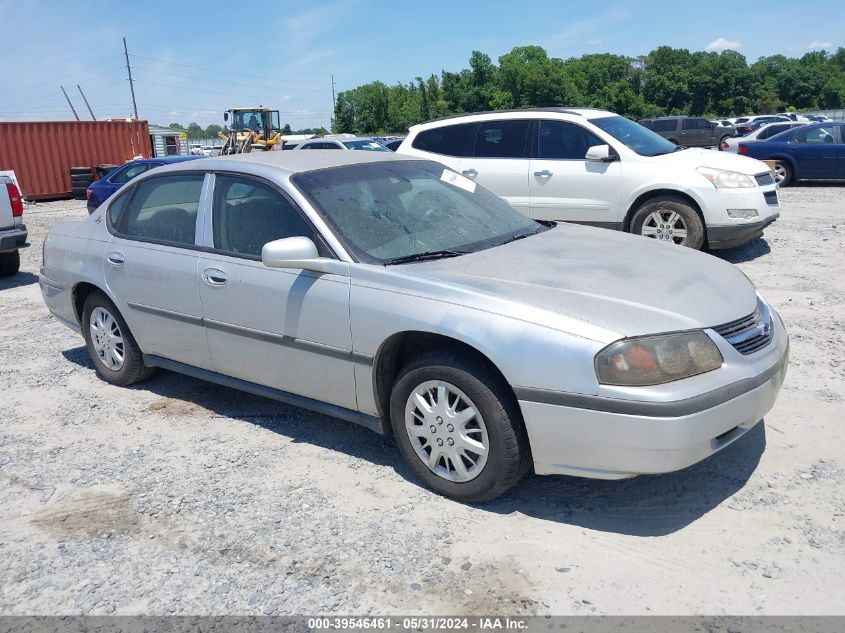 2001 Chevrolet Impala VIN: 2G1WF52E319331556 Lot: 39546461