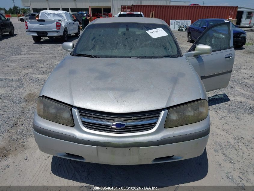 2001 Chevrolet Impala VIN: 2G1WF52E319331556 Lot: 39546461