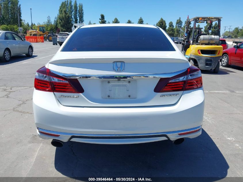 2017 Honda Accord Sport VIN: 1HGCR2F56HA107871 Lot: 39546464