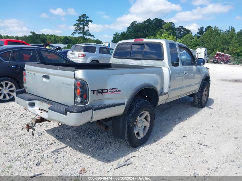 2001 Toyota Tacoma Prerunner V6 VIN: 5TESN92NX1Z743791 Lot: 39546474