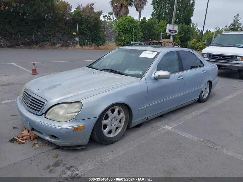 2000 Mercedes-Benz S 500 VIN: WDBNG75J3YA044476 Lot: 39546483