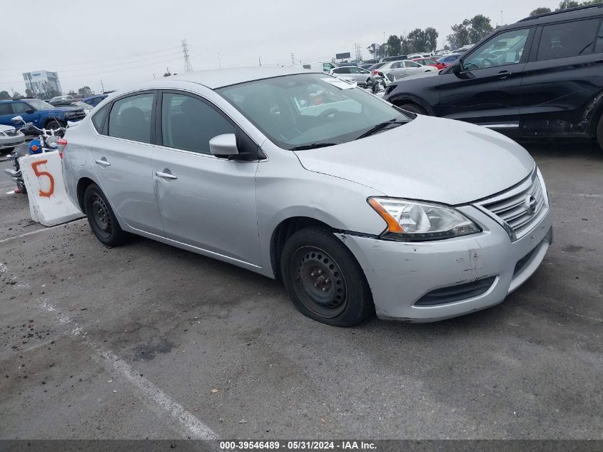 2014 Nissan Sentra Sv VIN: 3N1AB7AP7EL657409 Lot: 39546489