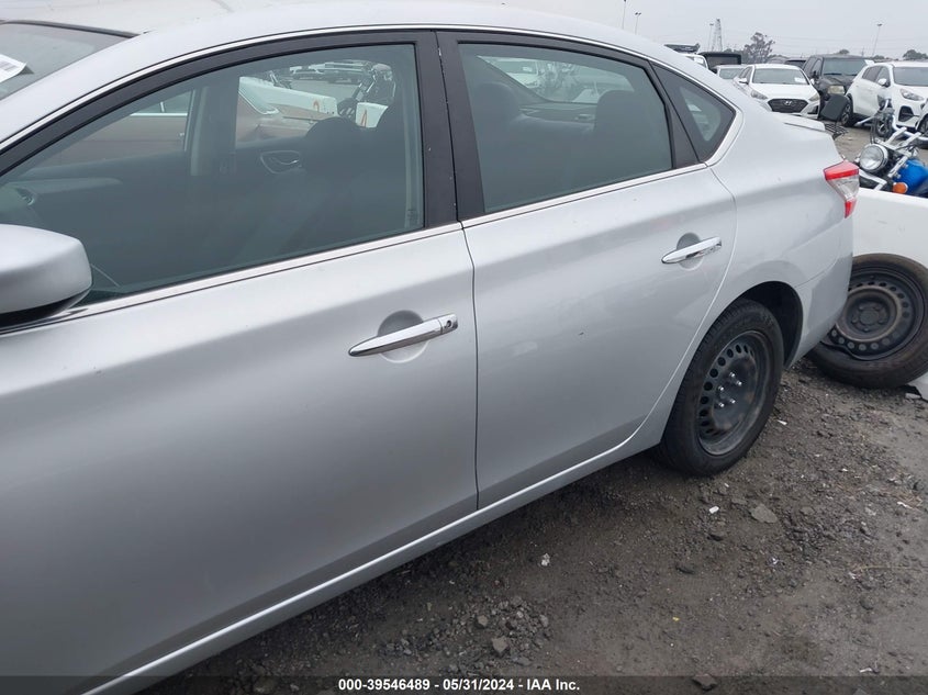 2014 Nissan Sentra Sv VIN: 3N1AB7AP7EL657409 Lot: 39546489