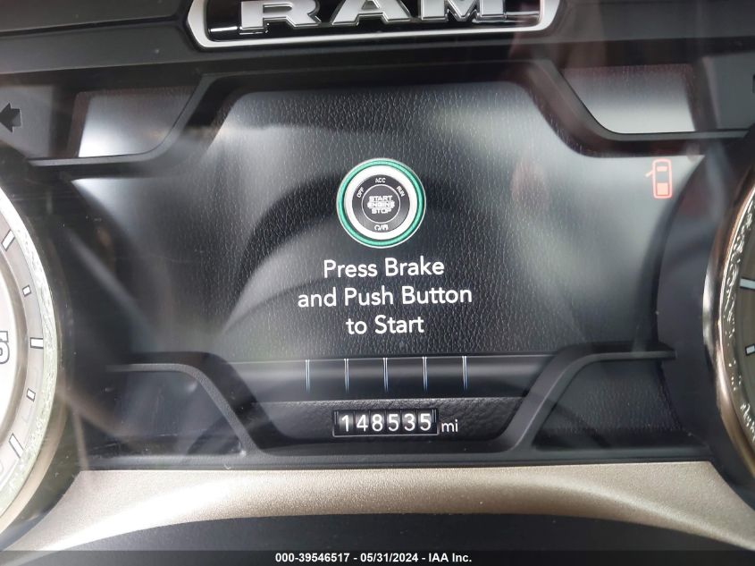 2019 Ram 1500 Longhorn 4X4 5'7 Box VIN: 1C6SRFKT0KN840057 Lot: 39546517