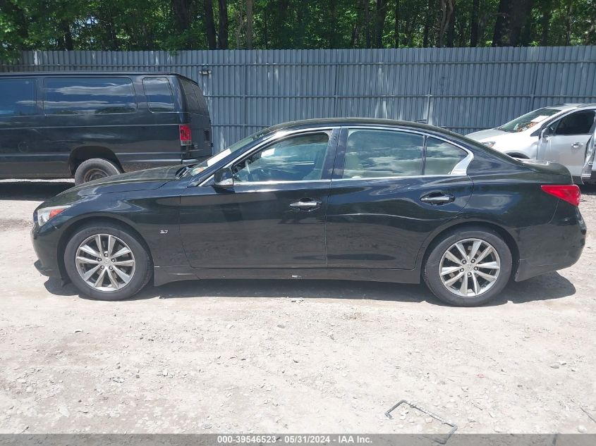 2014 Infiniti Q50 Premium VIN: JN1BV7ARXEM683974 Lot: 39546523