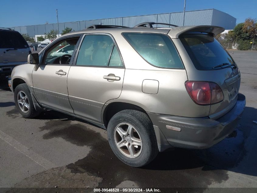 2000 Lexus Rx 300 VIN: JT6HF10U5Y0107168 Lot: 39546528