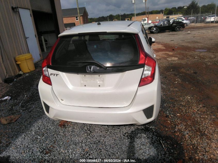 2017 Honda Fit Lx VIN: 3HGGK5H51HM710881 Lot: 39546537