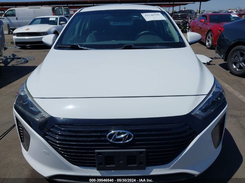 2019 Hyundai Ioniq Hybrid Blue VIN: KMHC65LC4KU174126 Lot: 39546540