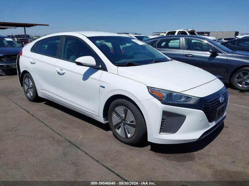 KMHC65LC4KU174126 2019 Hyundai Ioniq Hybrid Blue