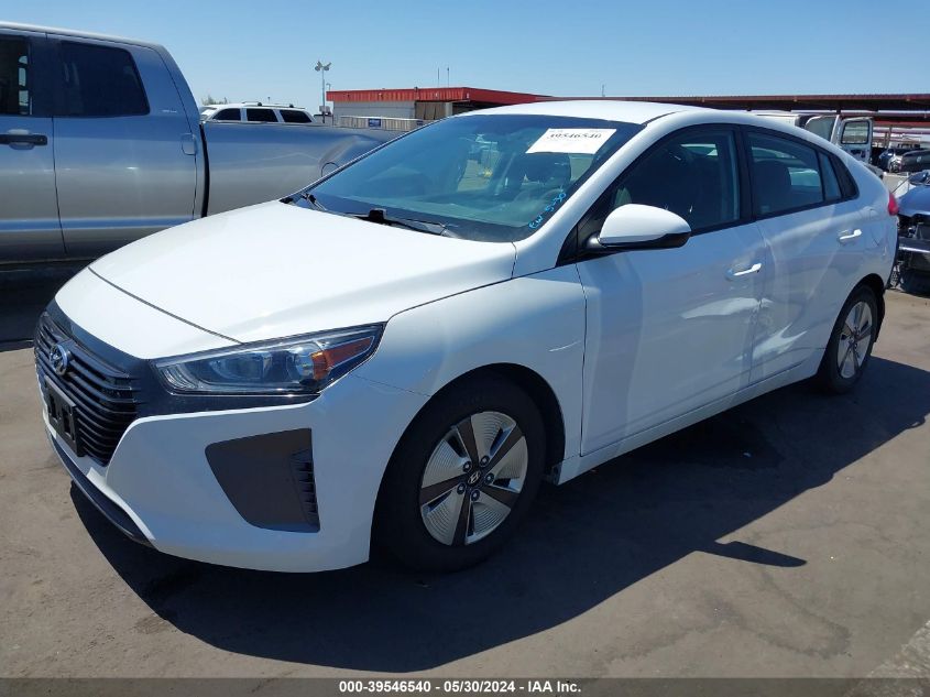 2019 Hyundai Ioniq Hybrid Blue VIN: KMHC65LC4KU174126 Lot: 39546540